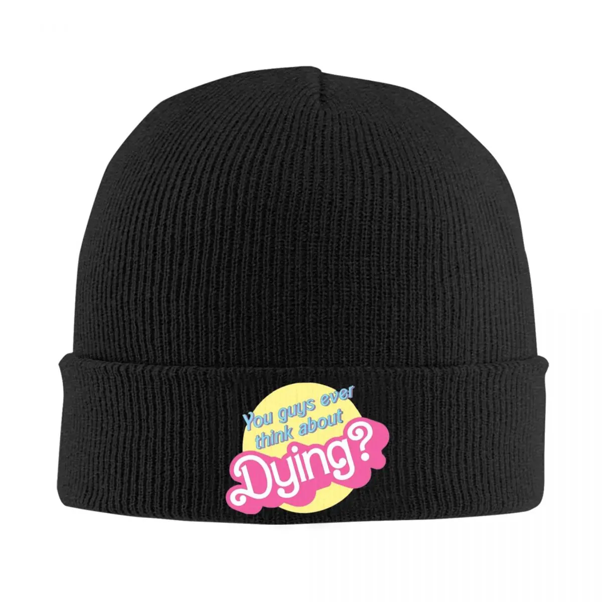 

Do You Guys Ever Think About Dying Kenough Knitted Caps for Women Men Beanie Autumn Winter Hat Warm Cap