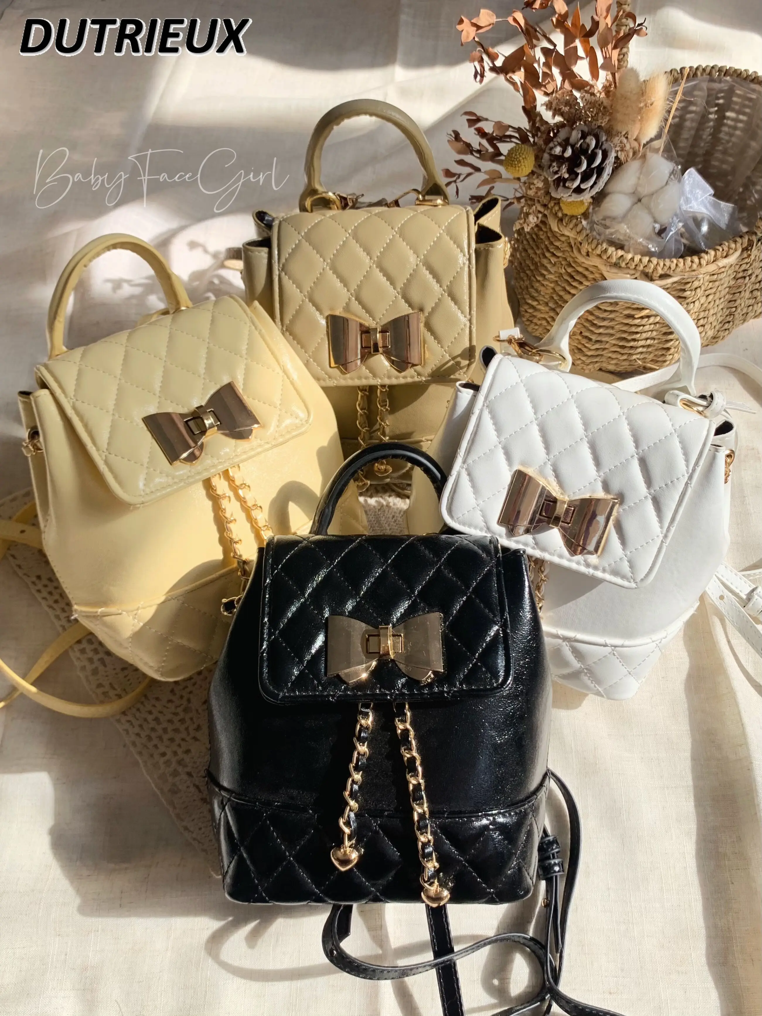 Ladies Backpacks Sweet Cute Elegant Bag Exquisite Backpack for Women Solid Color Spring Summer Fashion Casual Bags Female
Ladies Backpacks Sweet Cute Elegant Bag Exquisite Backpack for Women Solid Color Spring Summer Fashion Casual Bags Female