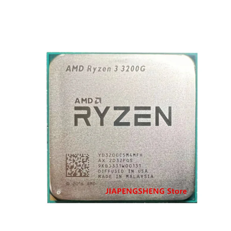 Б/у Процессор AMD Ryzen 3 3200G R3 3200G 3,6 ГГц четырехъядерный четырехпоточный процессор 65 Вт L3 = 4M YD3200C5M4MFH разъем AM4
Б/у Процессор AMD Ryzen 3 3200G R3 3200G 3,6 ГГц четырехъядерный четырехпоточный процессор 65 Вт L3 = 4M YD3200C5M4MFH разъем AM4