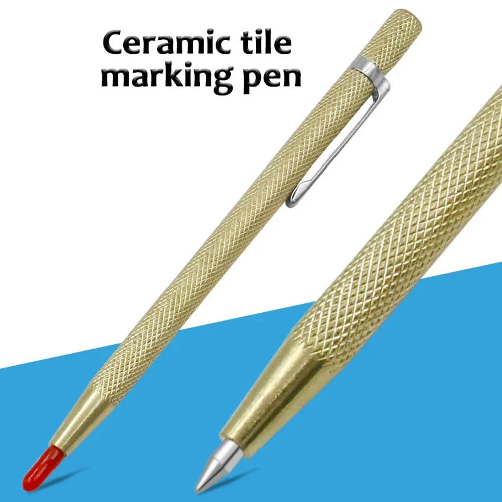 5Pcs Scriber Pen Tungsten Carbide Tip Marking Engraving Pen 150mm Cutting Pens For Metal Tile Ceramic Woodworking Carving Tools
5Pcs Scriber Pen Tungsten Carbide Tip Marking Engraving Pen 150mm Cutting Pens For Metal Tile Ceramic Woodworking Carving Tools