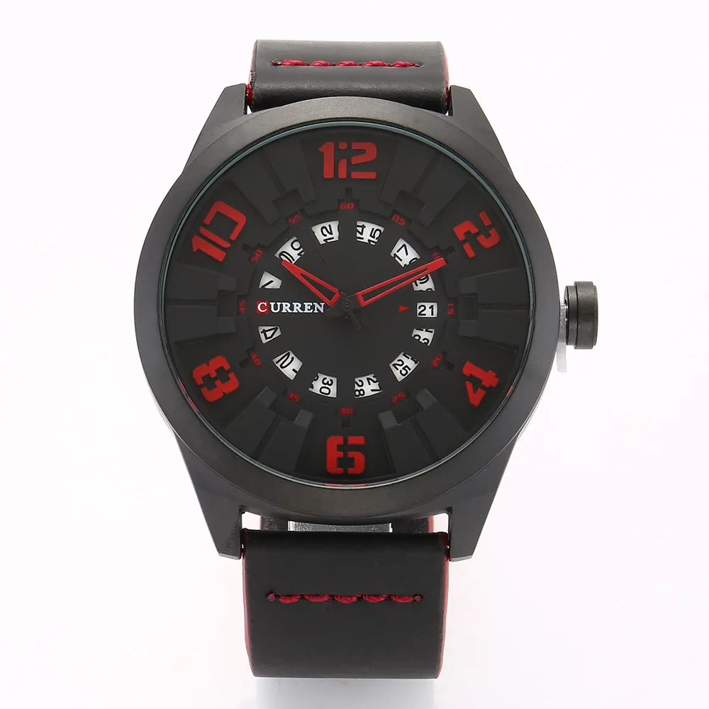 New Curren Luxury Brand Men Leather Sport Watch Man Analog Quartz Wrist Watches Male Army Military Date Clock Relogio Masculino
New Curren Luxury Brand Men Leather Sport Watch Man Analog Quartz Wrist Watches Male Army Military Date Clock Relogio Masculino