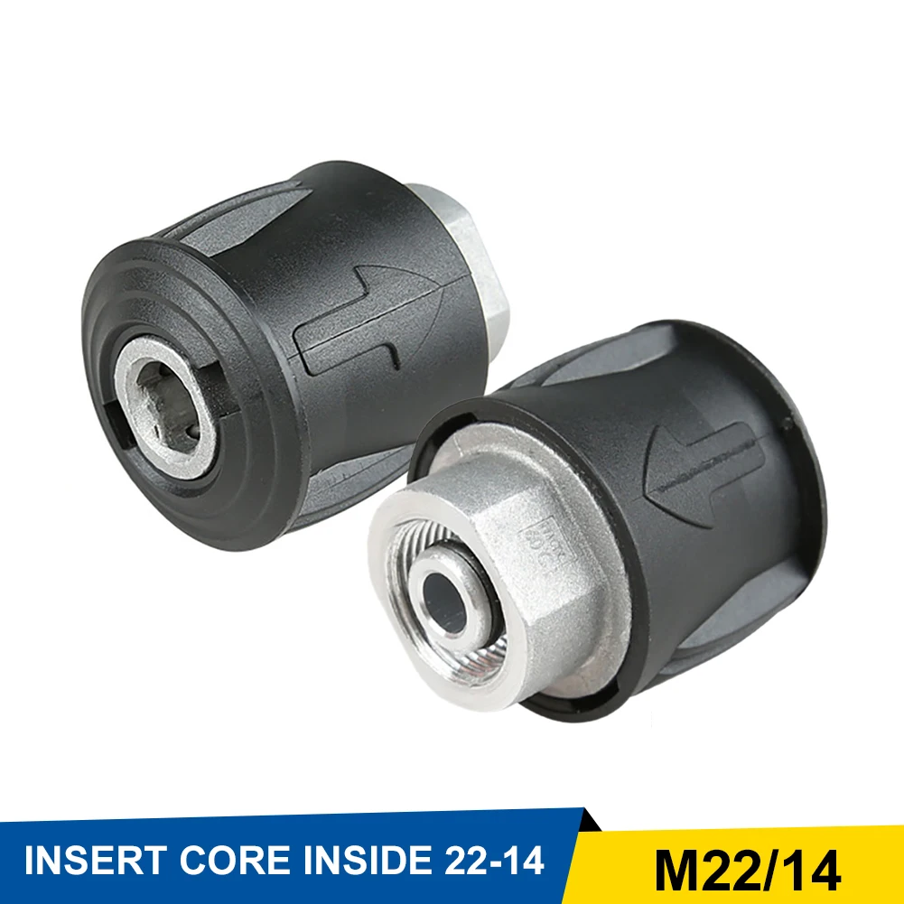 M22x14mm Top Hose Connector Pressure Washer Adapter Kit Quick Connect Release Washer Fitting Connector Car Wash Maintenance Tool
M22x14mm Top Hose Connector Pressure Washer Adapter Kit Quick Connect Release Washer Fitting Connector Car Wash Maintenance Tool