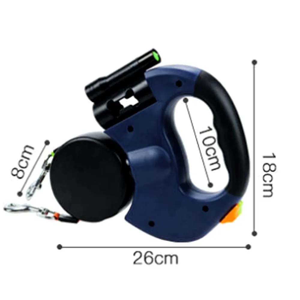 Retractable Pet Lead Leash 2 Dogs Double Rope Leashes with Flashlight Tangle Dual Doggie 360 Swivel No Tangle 3M Ropes: 3 - 5 Days Free Delivery Only UK Retractable Pet Lead Leash 2 Dogs Double Rope Leashes with Flashlight Tangle Dual Doggie 360 Swivel No Tangle 3M Ropes: 3 - 5 Days Free Delivery Only UK