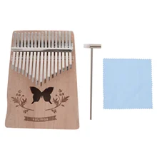 1Set Thumb Piano Wooden Square Mbira 17 Keys Mbira Adult Child Finger Piano
1Set Thumb Piano Wooden Square Mbira 17 Keys Mbira Adult Child Finger Piano