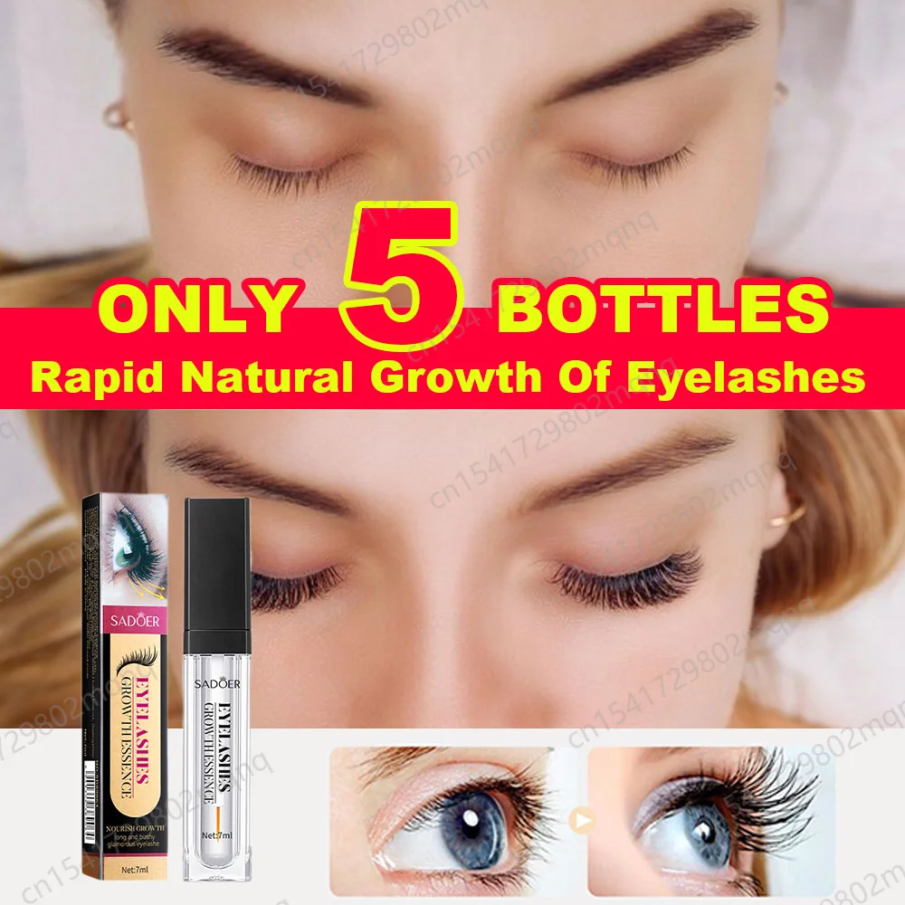 Natural Eyelash Growth Serum 7 Days Fast Eyelashes Enhancer Longer Thicker Fuller Lashes Eyebrows Lift Eye Care Products Makeup
Natural Eyelash Growth Serum 7 Days Fast Eyelashes Enhancer Longer Thicker Fuller Lashes Eyebrows Lift Eye Care Products Makeup