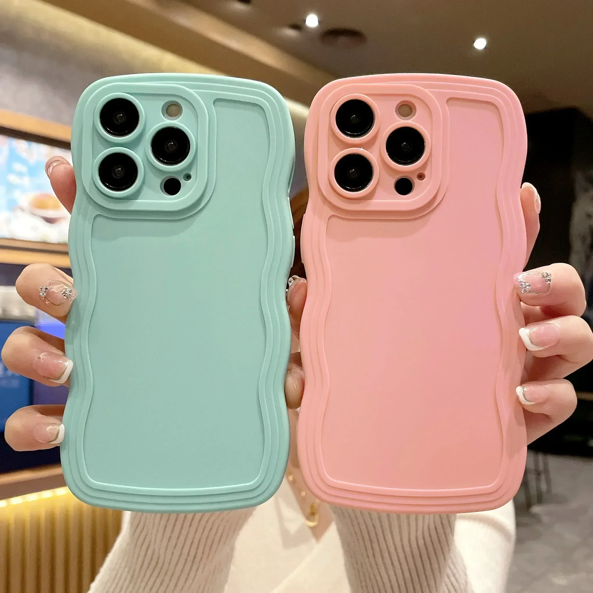 Мягкий силиконовый чехол карамельных цветов для телефона iPhone 15 14 13 12 11 Pro Max XR XS, модный ударопрочный бампер с допаминовыми линзами
Мягкий силиконовый чехол карамельных цветов для телефона iPhone 15 14 13 12 11 Pro Max XR XS, модный ударопрочный бампер с допаминовыми линзами