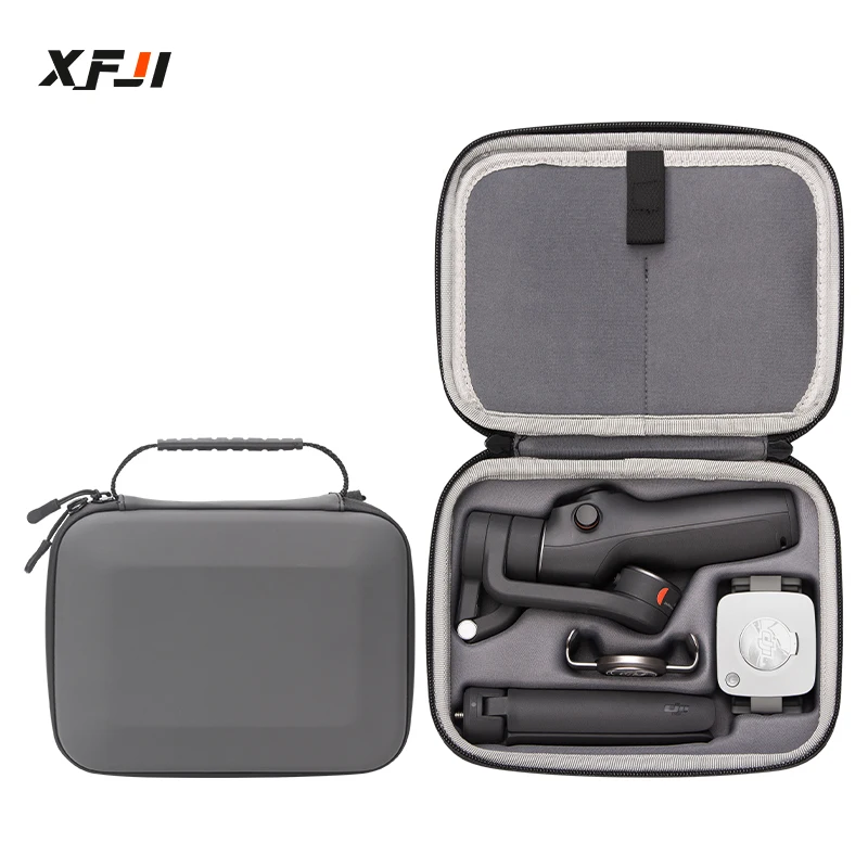 

Portable Carrying Case for DJI Osmo Mobile 6 Gimbal Stabilizer for DJI OM 6Accessories PU Leather Splash-proof Shoulder Bag