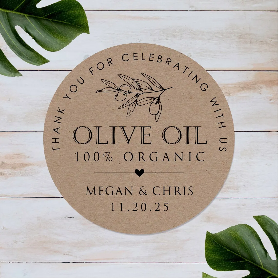 Kraft brown stickers for Olive Oil Favors, Thank You for Wedding Stickers, Personalized Olive Oil Labels
Kraft brown stickers for Olive Oil Favors, Thank You for Wedding Stickers, Personalized Olive Oil Labels