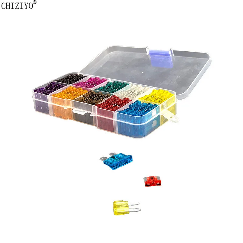 Набор предохранителей для автомобиля, 100 шт., предохранители среднего и маленького размера для грузовика, 2/3/1/5/7/10/15/20/25/30/35A, предохранитель с зажимом для коробки
Набор предохранителей для автомобиля, 100 шт., предохранители среднего и маленького размера для грузовика, 2/3/1/5/7/10/15/20/25/30/35A, предохранитель с зажимом для коробки