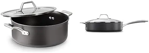Frying Pan with Stay-Cool Handles, Dishwasher and Metal Utensil Safe, PFOA-Free, 10-Inch, Black
Frying Pan with Stay-Cool Handles, Dishwasher and Metal Utensil Safe, PFOA-Free, 10-Inch, Black
