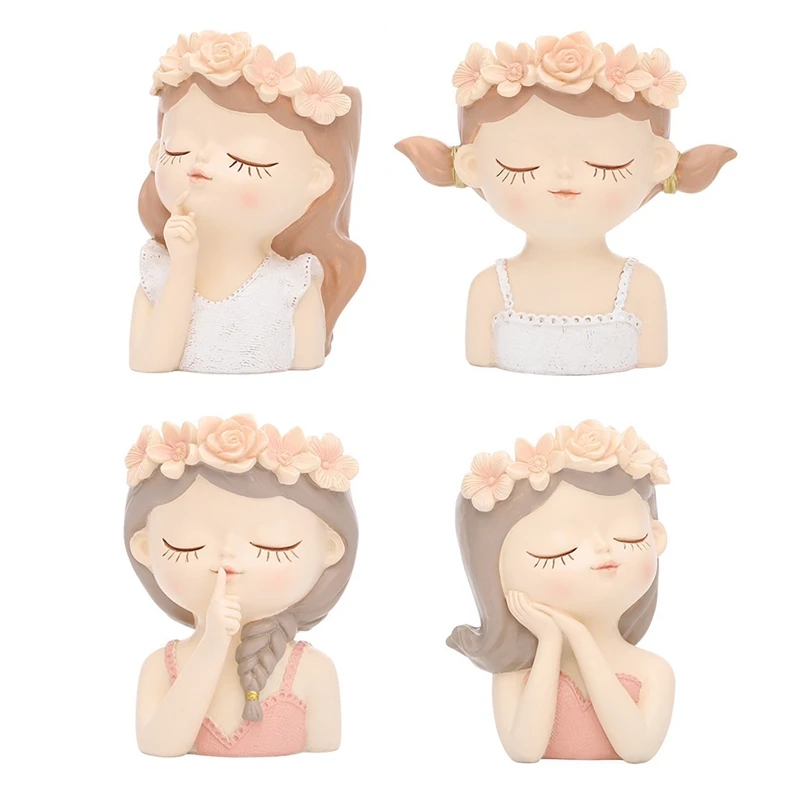 4PCS Small Fairy Succulent Plant Pot Kit With Drainage Hole 4 Inch Indoor Cactus Pot Unique Cute Flower Vases Decor Easy Install
4PCS Small Fairy Succulent Plant Pot Kit With Drainage Hole 4 Inch Indoor Cactus Pot Unique Cute Flower Vases Decor Easy Install