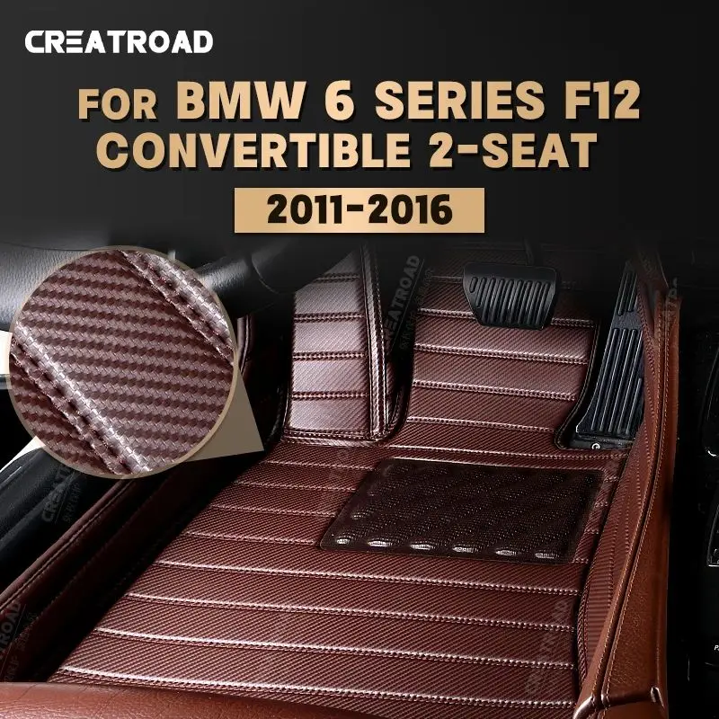 Напольные коврики из углеродного волокна на заказ для BMW 6 серии Convertible F12 2011-2016 12 13 14 15 футов ковер автомобильные аксессуары для интерьера
Напольные коврики из углеродного волокна на заказ для BMW 6 серии Convertible F12 2011-2016 12 13 14 15 футов ковер автомобильные аксессуары для интерьера