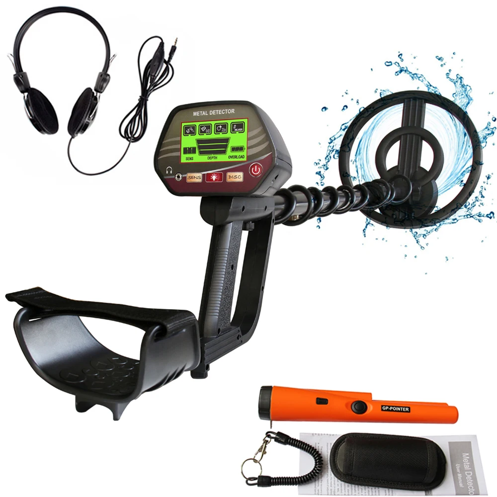 

Adjustable High Precision Waterproof Metal Detector MD-4072 33-43 Inch Metal Detector with LCD Display for Kids and Adults