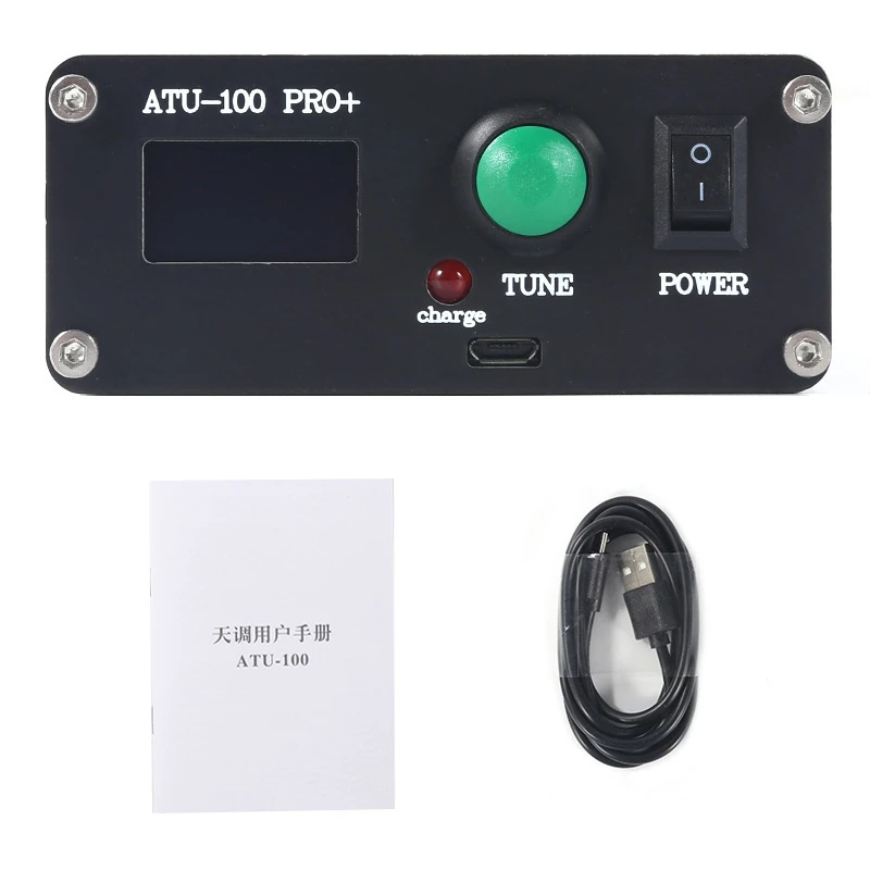 ATU-100 Pro + 1,8-55 МГц Автоматический антенный тюнер Многофункциональный удобный 3,5-дюймовый готовый Перезаряжаемый черный ABS +
ATU-100 Pro + 1,8-55 МГц Автоматический антенный тюнер Многофункциональный удобный 3,5-дюймовый готовый Перезаряжаемый черный ABS +