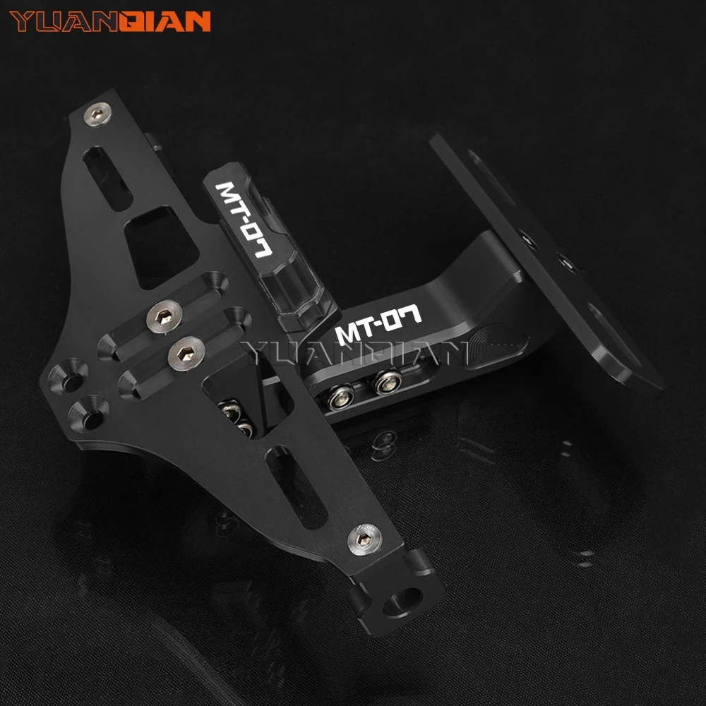 For Yamaha MT 07 MT-07 FZ-07 FJ07 MT07 TRACER GT 2014- 2024 2023 Motorcycle Rear License Plate Bracket Holder Turn Signal Light
For Yamaha MT 07 MT-07 FZ-07 FJ07 MT07 TRACER GT 2014- 2024 2023 Motorcycle Rear License Plate Bracket Holder Turn Signal Light