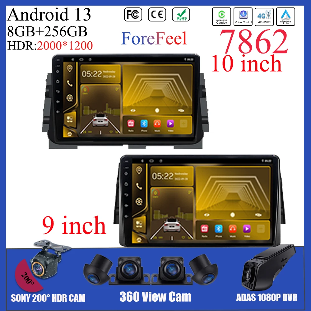 For Nissan Kicks Micra P15 2017-2021 Android 13 Car Radio Stereo Multimedia WIFI Wireless Carplay Navigation Video Player DSP 4G
For Nissan Kicks Micra P15 2017-2021 Android 13 Car Radio Stereo Multimedia WIFI Wireless Carplay Navigation Video Player DSP 4G