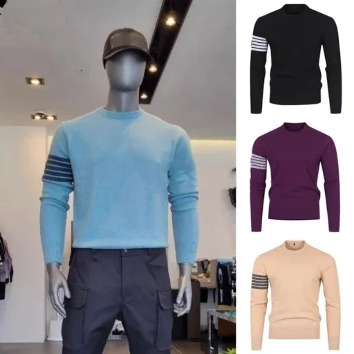 Korean Golf Clothing Men's Pullover with Cashmere Knitwear Sports Golf Autumn and Winter Casual Versatile Trend
Korean Golf Clothing Men's Pullover with Cashmere Knitwear Sports Golf Autumn and Winter Casual Versatile Trend