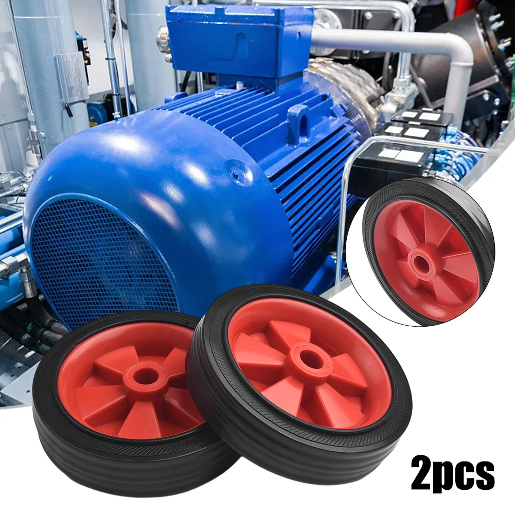 2Pcs 5/6 Inch Air Compressor Caster Wheels Silent Shockproof For Air Pumps Oil-free Machines Air Compressors Pneumatic Tool
2Pcs 5/6 Inch Air Compressor Caster Wheels Silent Shockproof For Air Pumps Oil-free Machines Air Compressors Pneumatic Tool