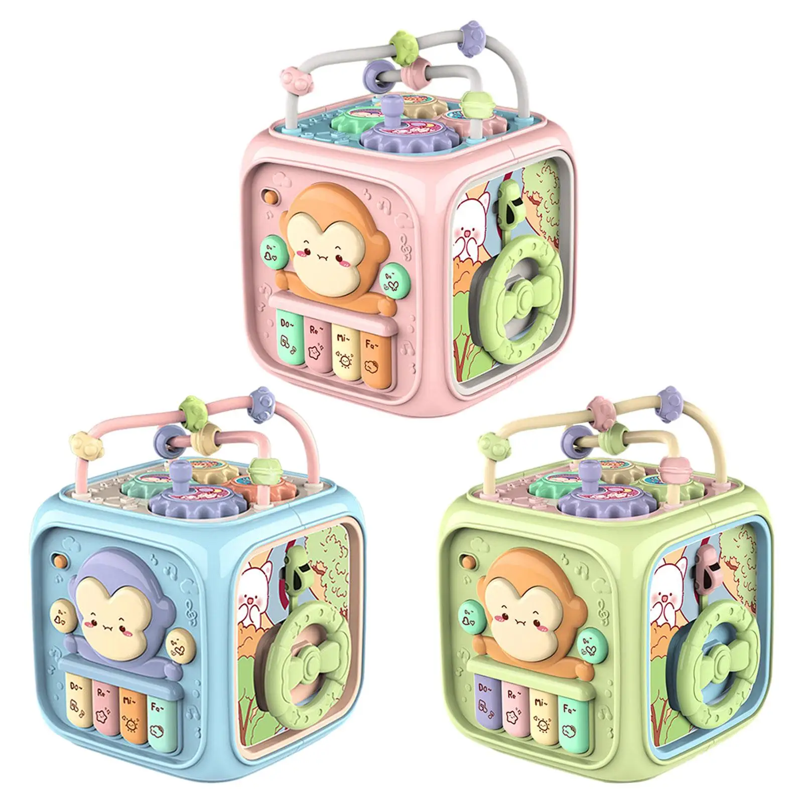 Baby Busy Cube Ball Learning Toy Portable Early Educational with Sound and Music for Travel Toy Infants Preschool Children Gifts
Baby Busy Cube Ball Learning Toy Portable Early Educational with Sound and Music for Travel Toy Infants Preschool Children Gifts