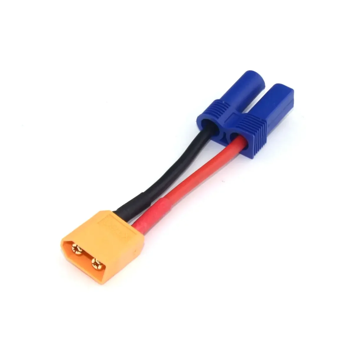XT60 Male to EC5 Female Connector Adapter EC-3 T-Connector 14AWG Wire for RC FPV Quadcopter Drone UAV Boat Car Helicopter Toys
XT60 Male to EC5 Female Connector Adapter EC-3 T-Connector 14AWG Wire for RC FPV Quadcopter Drone UAV Boat Car Helicopter Toys