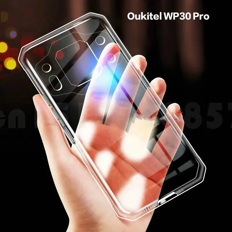 Ультратонкий кристально прозрачный амортизирующий бампер для Oukitel WP30 Pro, мягкий чехол из ТПУ для Oukitel WP30 Pro
Ультратонкий кристально прозрачный амортизирующий бампер для Oukitel WP30 Pro, мягкий чехол из ТПУ для Oukitel WP30 Pro