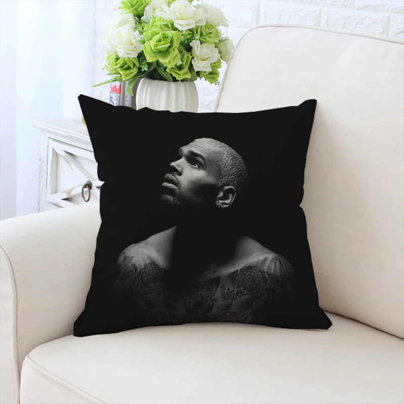 Customized pillowcase Chris Brown double-sided printed sofa cushion cover office chair cushion bedside backrest fan gift 50x50cm
Customized pillowcase Chris Brown double-sided printed sofa cushion cover office chair cushion bedside backrest fan gift 50x50cm