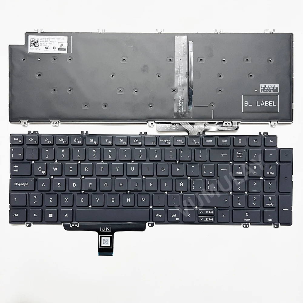 SP/Латиноамериканская клавиатура с подсветкой для ноутбука Dell Latitude 3540 5540 2023,5520 5521 5530 5531 2021 V8TK8 0TW8VM 0W4MKC 0VG9Y2 0WCDHV
SP/Латиноамериканская клавиатура с подсветкой для ноутбука Dell Latitude 3540 5540 2023,5520 5521 5530 5531 2021 V8TK8 0TW8VM 0W4MKC 0VG9Y2 0WCDHV