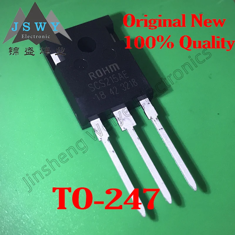 4 pieces free shipping SCS215AE SCS215 100% brand new imported 15A 650V silicon carbide Schottky diode TO-247 Electronics
4 pieces free shipping SCS215AE SCS215 100% brand new imported 15A 650V silicon carbide Schottky diode TO-247 Electronics