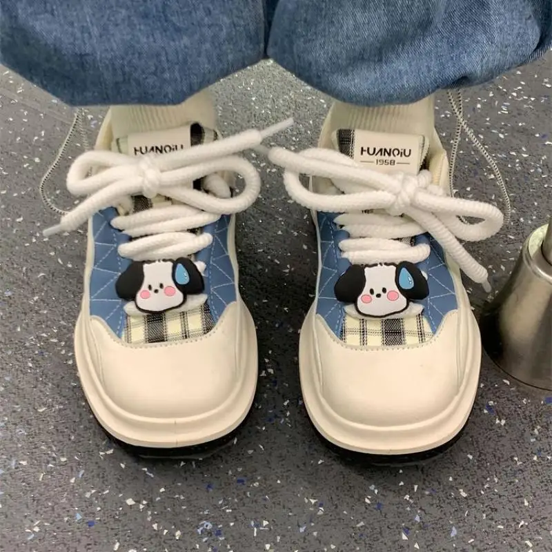 Summer New Sanriode Kawaii Y2K Pachacco Casual Thick Bottom Board Shoes Cute Cartoon Students Sports Muffin Bottom Low-Top Shoes
Summer New Sanriode Kawaii Y2K Pachacco Casual Thick Bottom Board Shoes Cute Cartoon Students Sports Muffin Bottom Low-Top Shoes