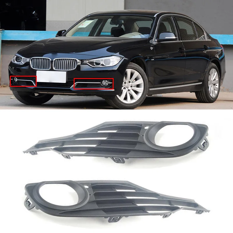 51117281917 51117281918 Fog Lamp Grille Front Bumper Grille Fog Light Grill For BMW F30 F31 F34 F35 3Series
51117281917 51117281918 Fog Lamp Grille Front Bumper Grille Fog Light Grill For BMW F30 F31 F34 F35 3Series