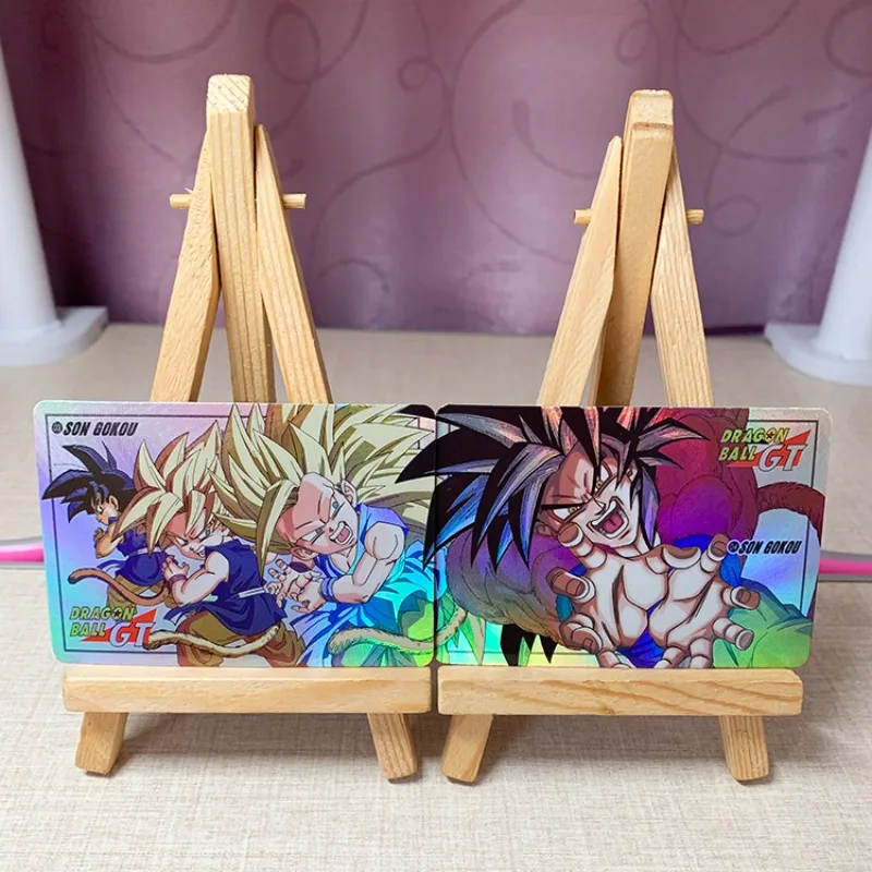 DIY Homemade Dragon Ball 20th Son Goku Vegeta IV Flash Card A Set of 2pcs Anime Game Peripheral Collection Christmas Present
DIY Homemade Dragon Ball 20th Son Goku Vegeta IV Flash Card A Set of 2pcs Anime Game Peripheral Collection Christmas Present