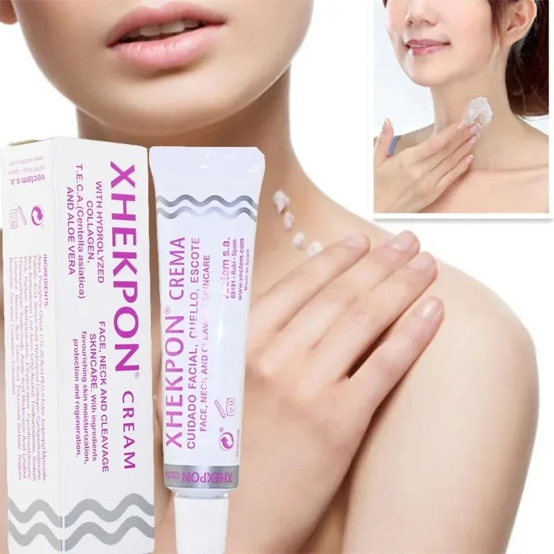 

Spain Xhekpon Crema Face and Neck Cream 40ml Remove Neckline Cream Anti-Wrinkle Smoothing Nourishing Anti-Aging Skin Care