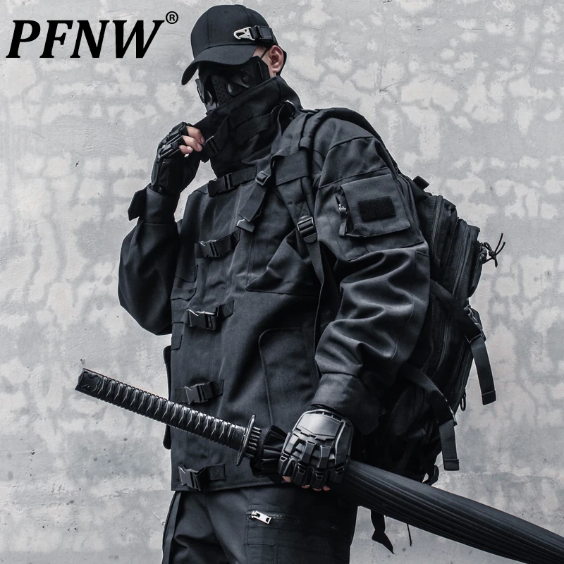 PFNW Men's Tide Autumn Winter Darkwear Functional Jackets Waterproof Niche Tactical High-energy Stand Collar China-Chic 12Z2337
PFNW Men's Tide Autumn Winter Darkwear Functional Jackets Waterproof Niche Tactical High-energy Stand Collar China-Chic 12Z2337