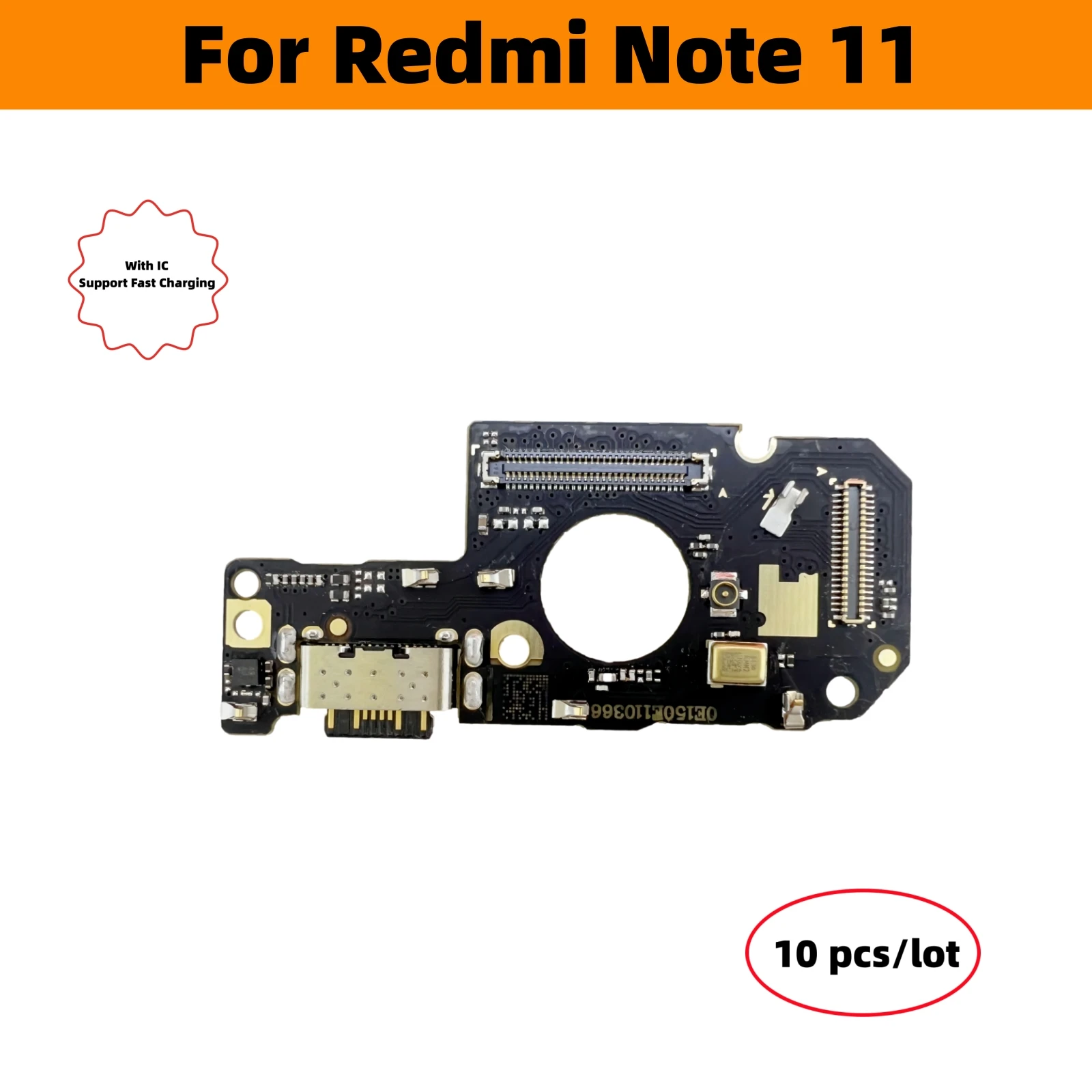 10 Pcs/Lot USB Charger Dock Flex Cable Connector Board Charging Port Replacement Parts For Redmi Note 11
10 Pcs/Lot USB Charger Dock Flex Cable Connector Board Charging Port Replacement Parts For Redmi Note 11