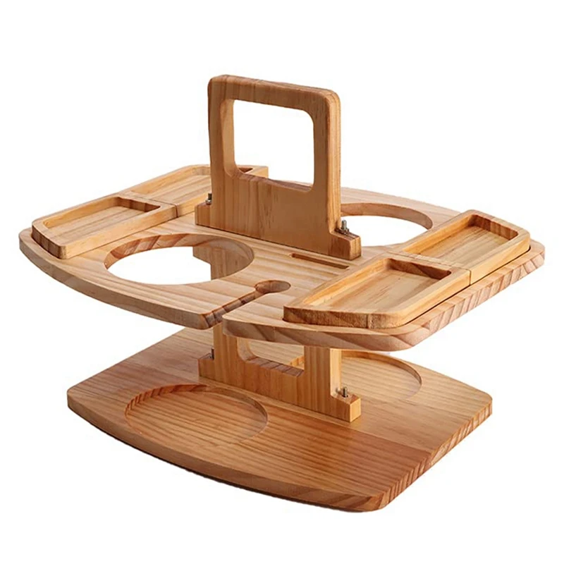 1 Pieces 2 In 1 Wooden Wine Table Champagne Picnic Snack Table For Camping, Beach
1 Pieces 2 In 1 Wooden Wine Table Champagne Picnic Snack Table For Camping, Beach