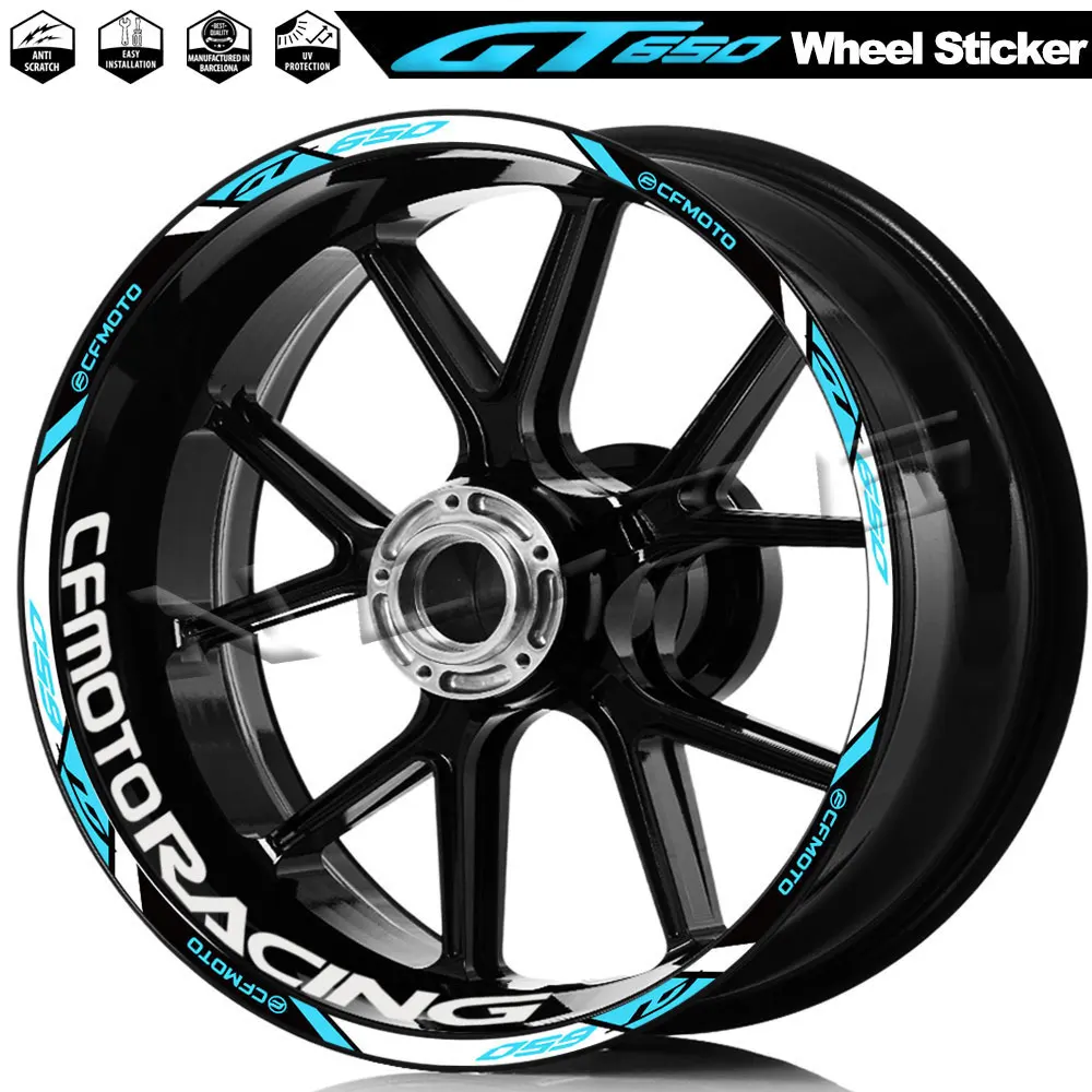 Reflective Motorcycle Wheel Sticker Rim Decal Hub Stripe Tape Accessories Waterproof For CFMOTO 650GT 650 gt 2019-2023
Reflective Motorcycle Wheel Sticker Rim Decal Hub Stripe Tape Accessories Waterproof For CFMOTO 650GT 650 gt 2019-2023