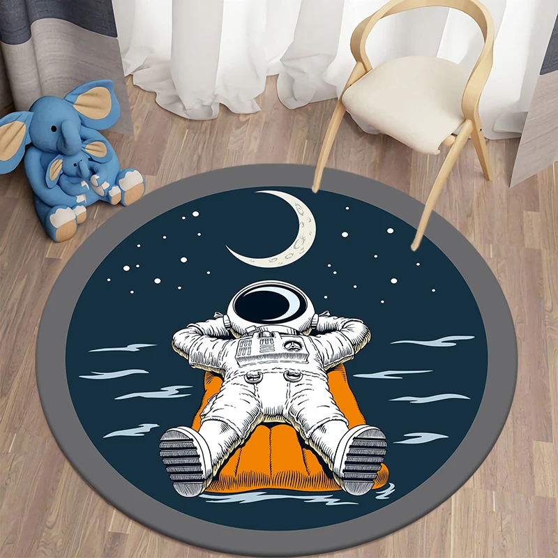 Astronauts round carpet doormat bedroom children's carpet area rug living room non slip floor mat home decor cute carpet
Astronauts round carpet doormat bedroom children's carpet area rug living room non slip floor mat home decor cute carpet