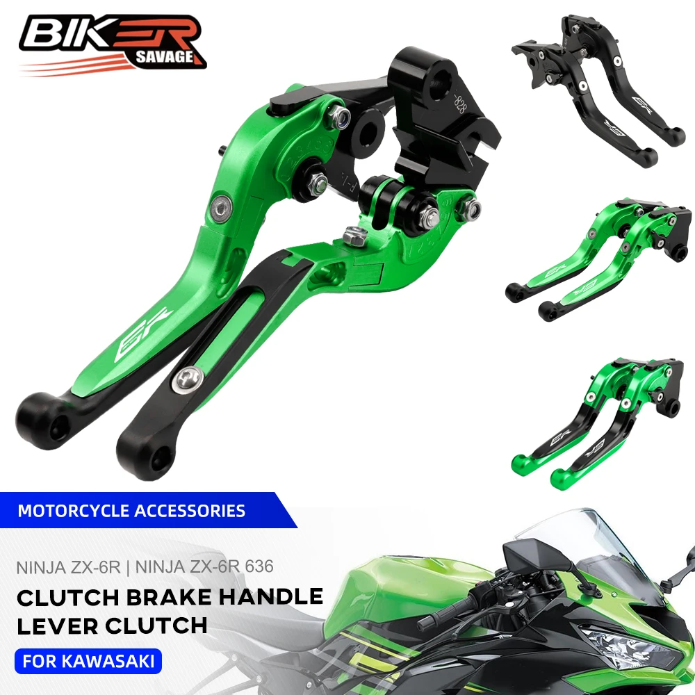 Motorcycle Adjustable Folding Extendable Brake Clutch Levers For KAWASAKI ZX-6R NINJA 636 95-23 Moto Accessories ZX6R636 NINJA
Motorcycle Adjustable Folding Extendable Brake Clutch Levers For KAWASAKI ZX-6R NINJA 636 95-23 Moto Accessories ZX6R636 NINJA