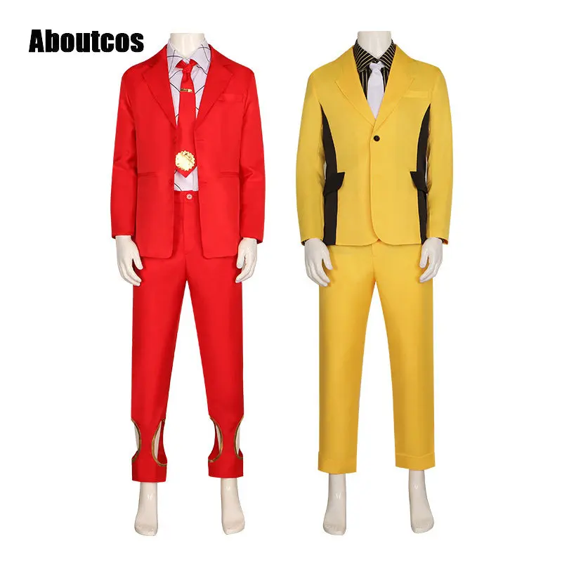 Aboutcos Chris Redgrave Cosplay Anime HIGH CARD Finn Alderman Costume Fancy Clothing Formal Red Suit Halloween Carnival Uniforms
Aboutcos Chris Redgrave Cosplay Anime HIGH CARD Finn Alderman Costume Fancy Clothing Formal Red Suit Halloween Carnival Uniforms
