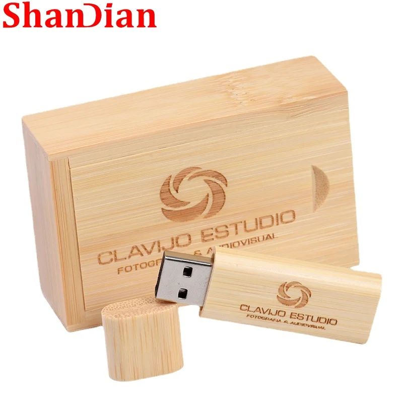 SHANDIAN free Customized LOGO USB 2.0 Wooden bamboo usb with box usb flash drive Memory stick pen drive pendrive 4GB 16GB 32GB64
SHANDIAN free Customized LOGO USB 2.0 Wooden bamboo usb with box usb flash drive Memory stick pen drive pendrive 4GB 16GB 32GB64