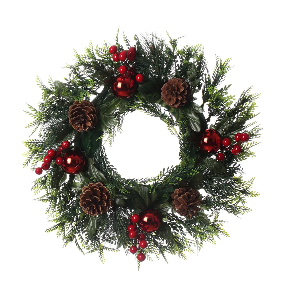 Fruit Christmas Simulate Wreath Christmas Garland Artificial Plant Wreath Garland Christmas Xmas Tree Holiday Door Home Decor
Fruit Christmas Simulate Wreath Christmas Garland Artificial Plant Wreath Garland Christmas Xmas Tree Holiday Door Home Decor