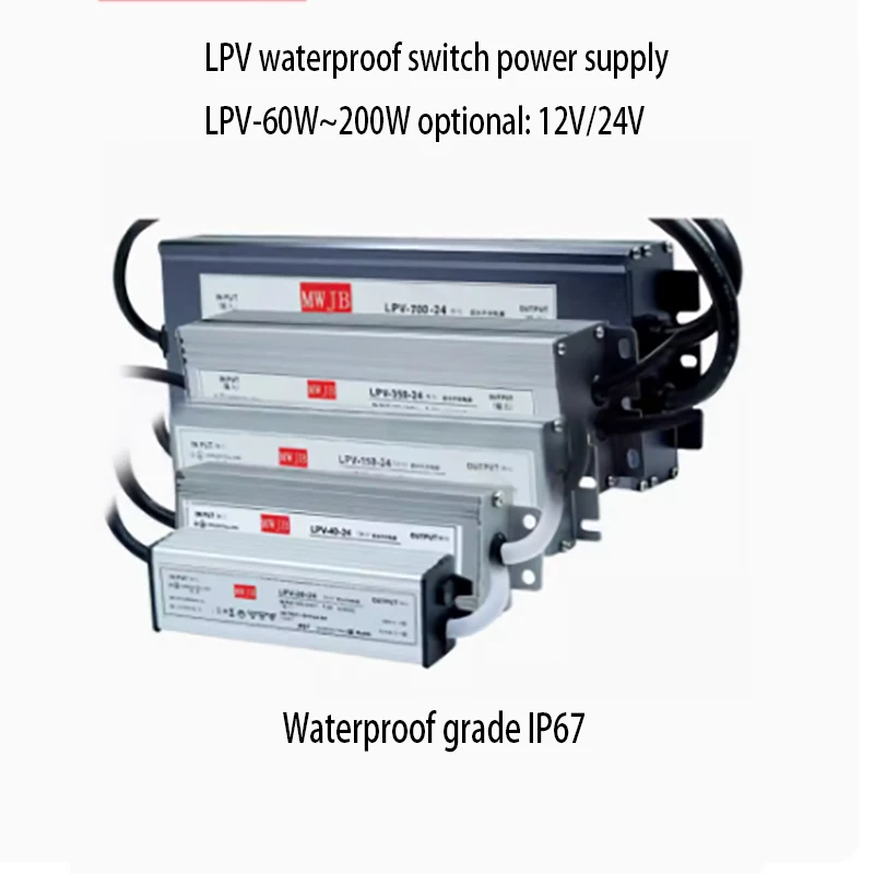 Светодиодный водонепроницаемый выключатель питания LPV-60W100W120W150W200W-12v внешний бесшумный 24V
Светодиодный водонепроницаемый выключатель питания LPV-60W100W120W150W200W-12v внешний бесшумный 24V