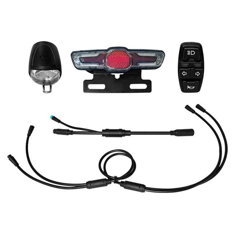 Quantum Controller Waterproof Line Black DK336 Light Group Front Light Rear Light Brake Light Turn Signal Horn 9 Core
Quantum Controller Waterproof Line Black DK336 Light Group Front Light Rear Light Brake Light Turn Signal Horn 9 Core