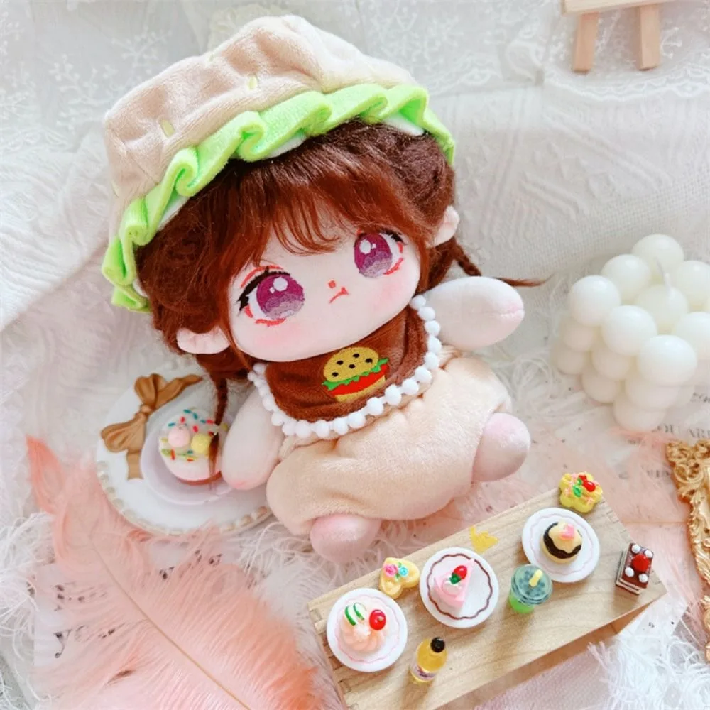 Plush Stuffed Hamburger Cotton Doll‘s Clothes Burger Soft Hamburger Cotton Doll Hat Lovely Korea Idol Plush Doll Clothes
Plush Stuffed Hamburger Cotton Doll‘s Clothes Burger Soft Hamburger Cotton Doll Hat Lovely Korea Idol Plush Doll Clothes