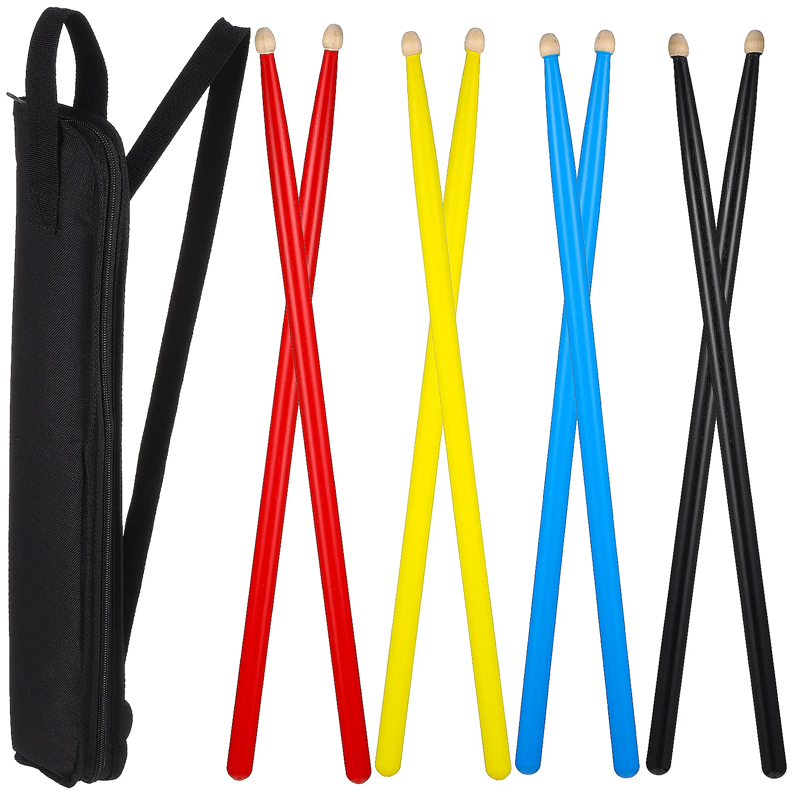 4 Pairs Maple Drumsticks Wood Tip Drum Sticks Adults Children Practice Sticks Percussion Accessories
4 Pairs Maple Drumsticks Wood Tip Drum Sticks Adults Children Practice Sticks Percussion Accessories