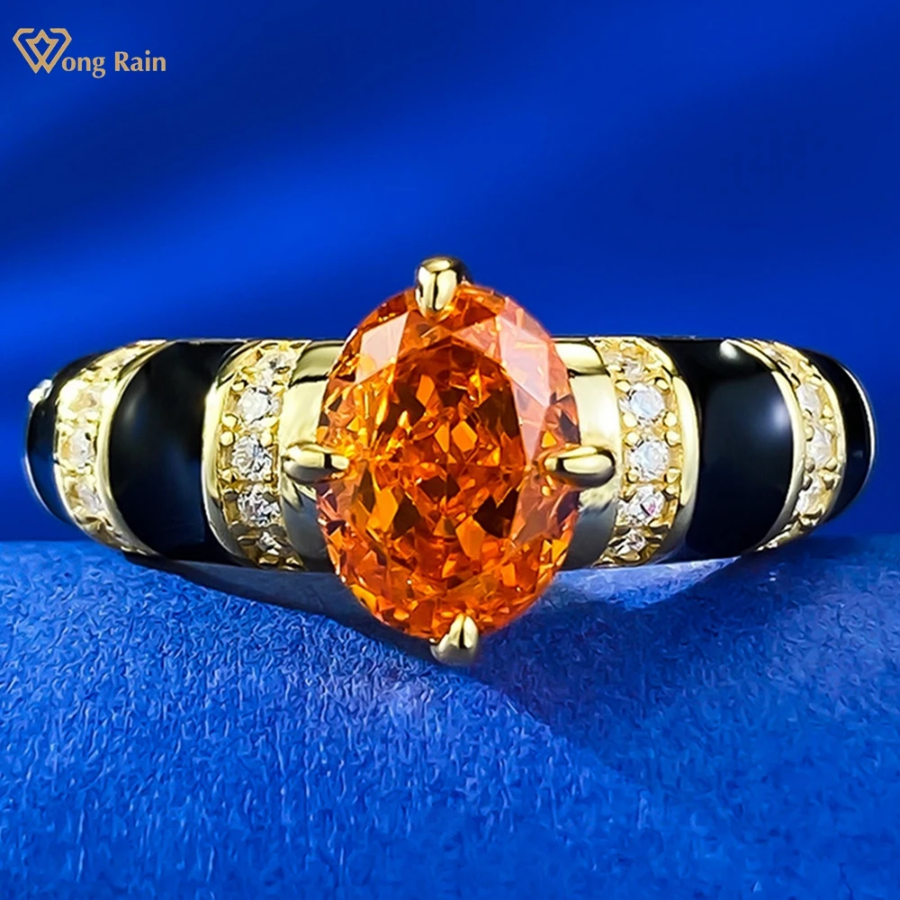Wong Rain 18K Gold Plated 925 Sterling Silver 6*8 MM Oval Cut Lab Sapphire Gemstone Wedding Party Ring for Women Fine Jewelry
Wong Rain 18K Gold Plated 925 Sterling Silver 6*8 MM Oval Cut Lab Sapphire Gemstone Wedding Party Ring for Women Fine Jewelry
