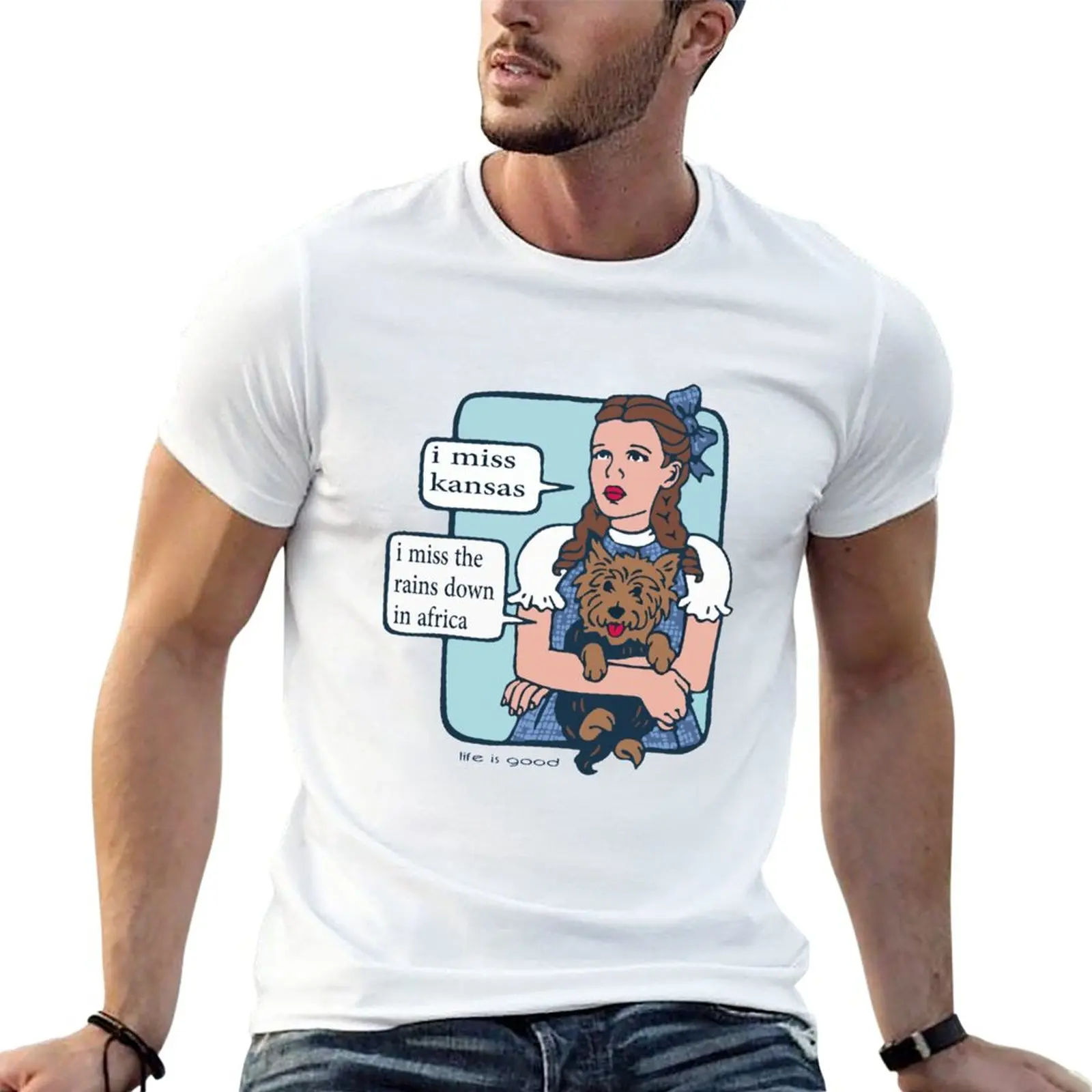 New i miss kansas i miss the rains down in africa T-Shirt graphics t shirt graphic t shirts quick drying shirt mens t shirt
New i miss kansas i miss the rains down in africa T-Shirt graphics t shirt graphic t shirts quick drying shirt mens t shirt