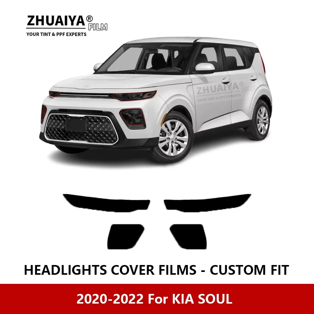 Для автомобильной фары KIA SOUL 2020-2022, Противоударная защитная пленка PPF с защитой от царапин, Защитная пленка для ремонта, автомобильные наклейки, аксессуары
Для автомобильной фары KIA SOUL 2020-2022, Противоударная защитная пленка PPF с защитой от царапин, Защитная пленка для ремонта, автомобильные наклейки, аксессуары