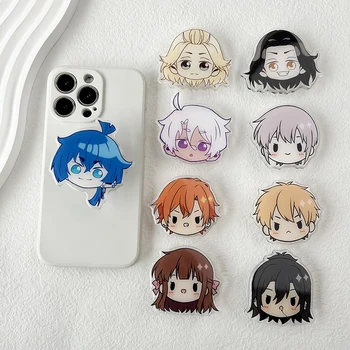 Cartoon Character Socket Talk Grip Cute Girl Fashion Mobile Phone Holder Foldable Lazy Stand