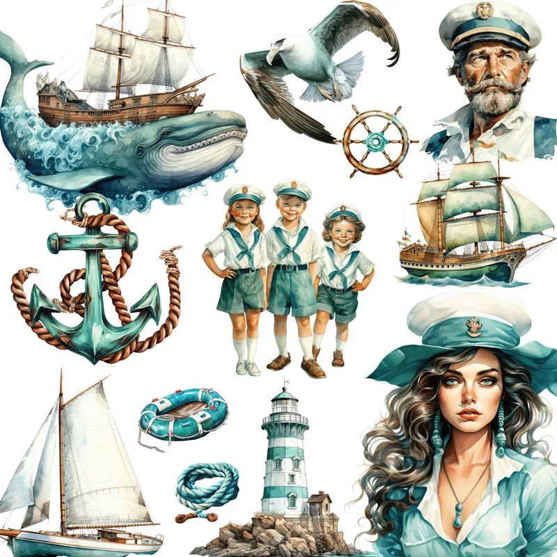 20Pcs/Pack Navy Sailors Sticker DIY Craft Scrapbooking Album Junk Journal Decorative Stickers
20Pcs/Pack Navy Sailors Sticker DIY Craft Scrapbooking Album Junk Journal Decorative Stickers